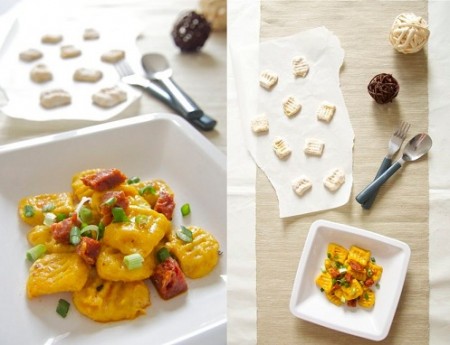 gnocchi zucca mortadella