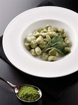 gnocchi matcha