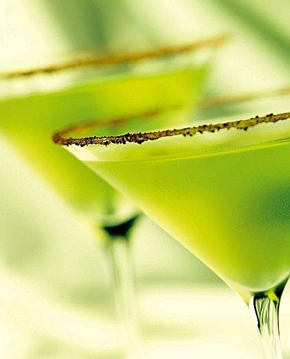 green apple martini