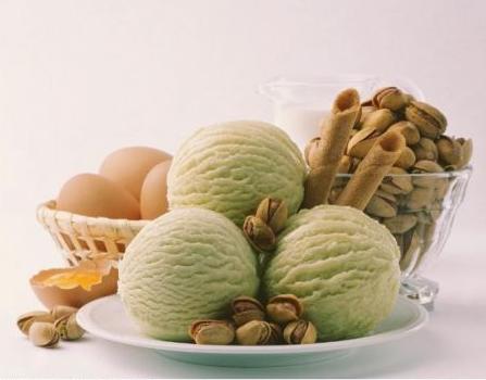 ingredienti gelato pistacchi