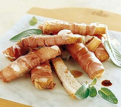Involtini di bacon