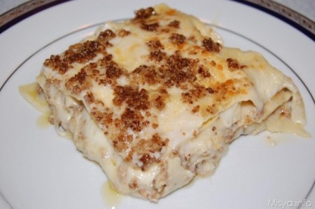 Lasagne gorgonzola e noci
