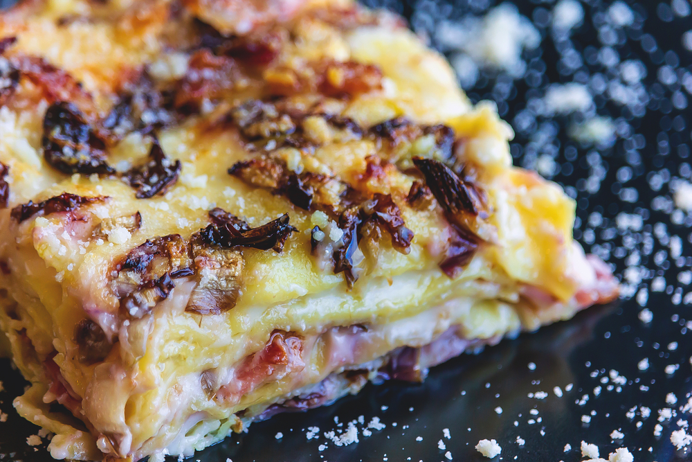 Lasagne al radicchio