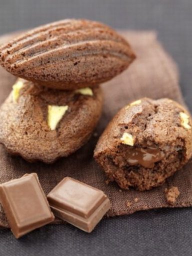 madeleine cioccolato ricetta