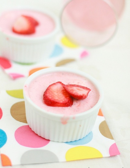 mousse.alle fragole