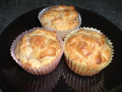 muffin al prosciutto