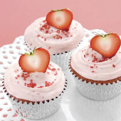 muffin alla fragola