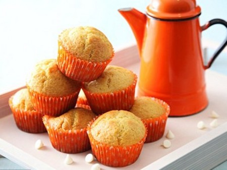 Muffin all’arancia senza glutine