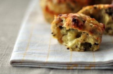 muffin con olive ricetta