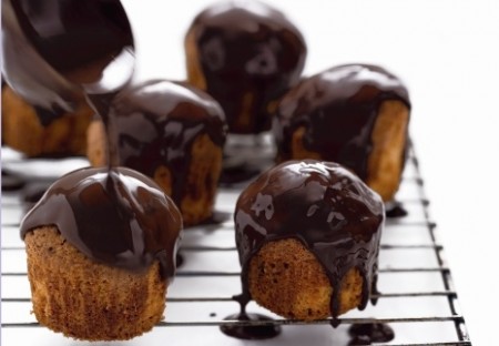 muffin al caffe e cioccolato