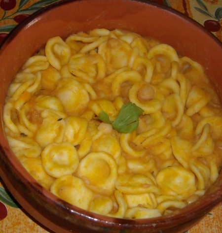 orecchiette alla zucca