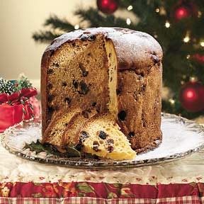 Sandwich di panettone meringato