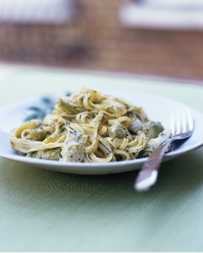 Pasta con carciofi