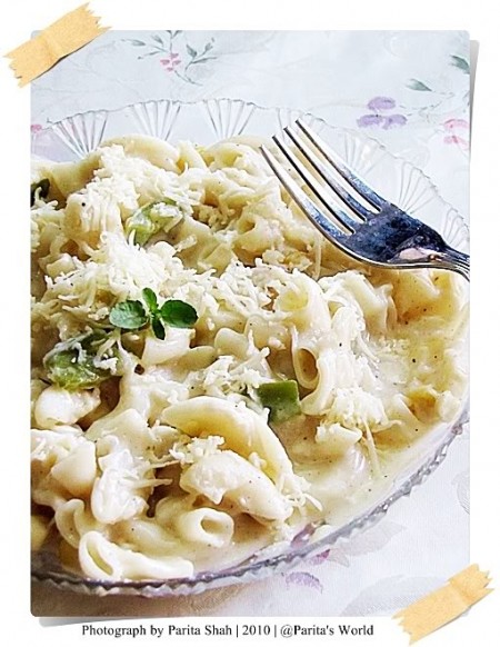 pasta con mascarpone