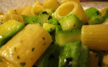 Pasta con le zucchine