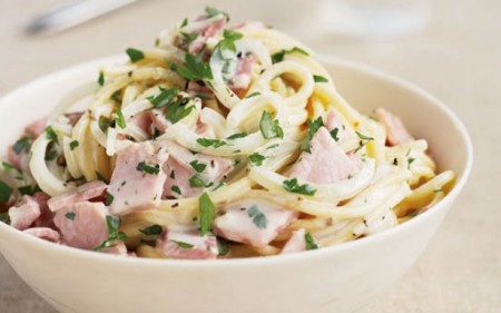 pasta panna prosciutto
