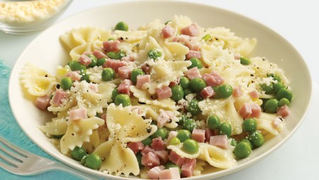 pasta piselli vodka
