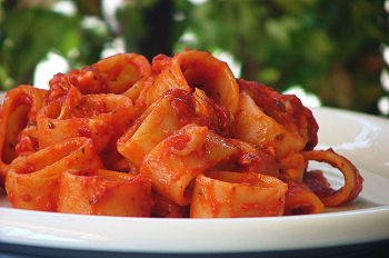 pasta sugo di pesce