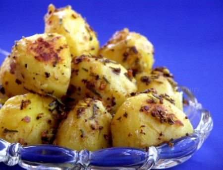 patate all aglio