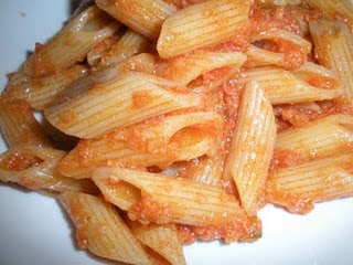 Penne al baffo