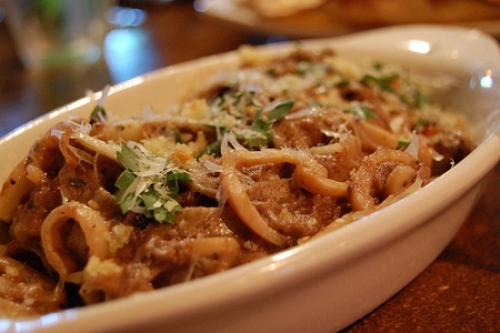 Penne con calamari