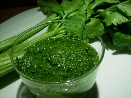 pesto sedano