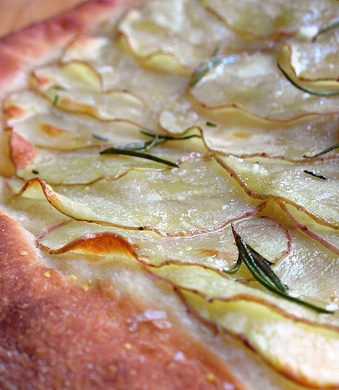 pizza patate pesto