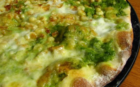 pizza pesto