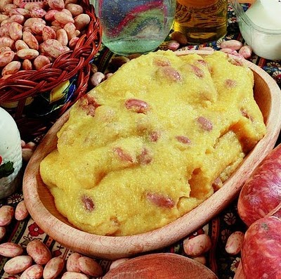 polenta fagioli