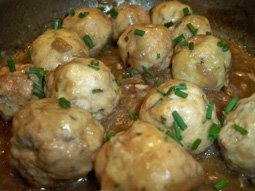 Polpettine di pollo alla birra