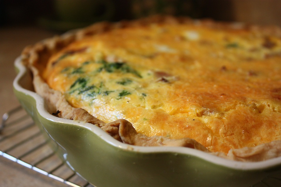 Torta salata con cicoria e ricotta