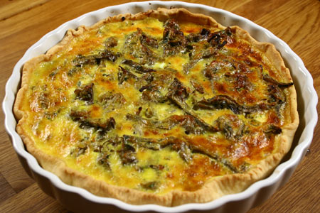 quiche carciofi