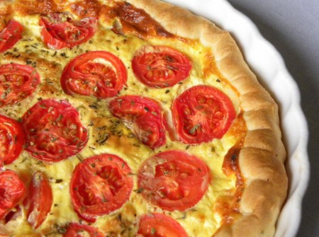 quiche ai pomodorini