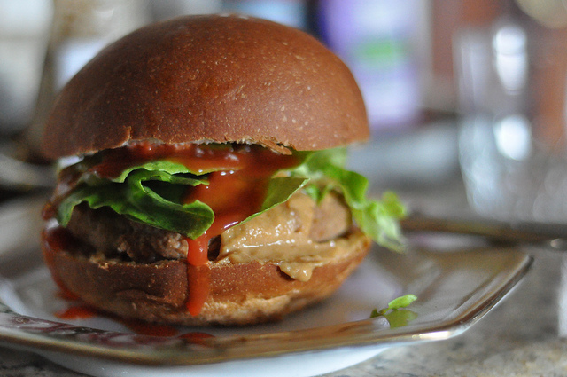 ricetta vegetariana hamburger di soia