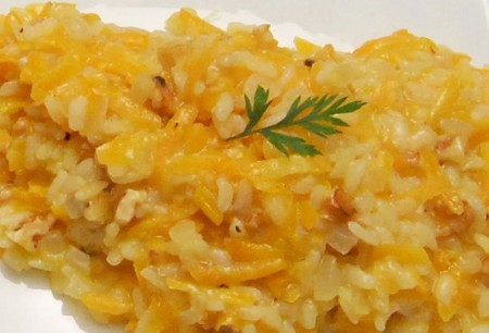 riso carote noci