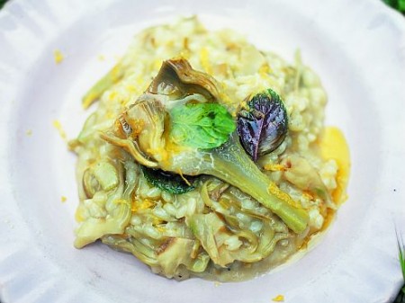 Risotto di carciofi