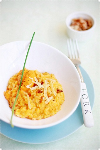 risotto alla zucca col bimby