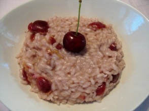 risotto alle ciliegie