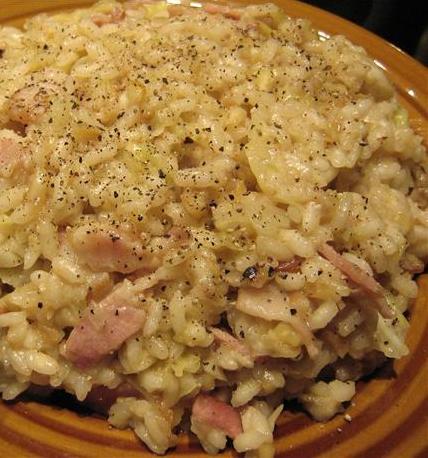 risotto cavolo pancetta