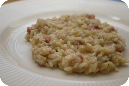 risotto pere speck