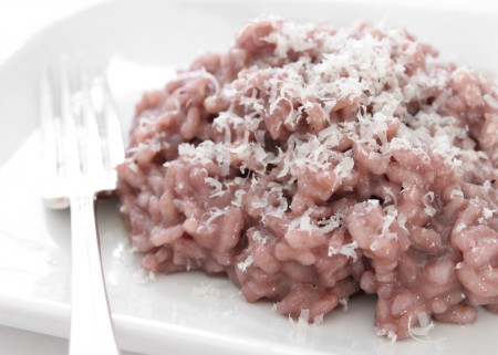 risotto vino rosso san valentino