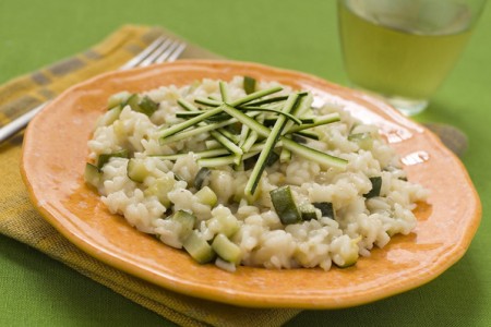 risotto zucchine taleggio