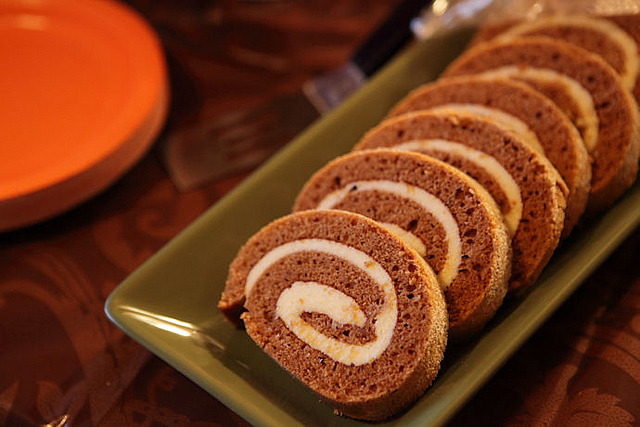 rotolo dolce alla zucca