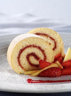 rotolo marmellata cotto mangiato