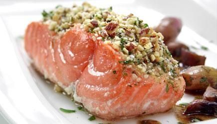 salmone pistacchio