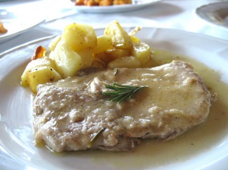 Scaloppine di vitello al limone