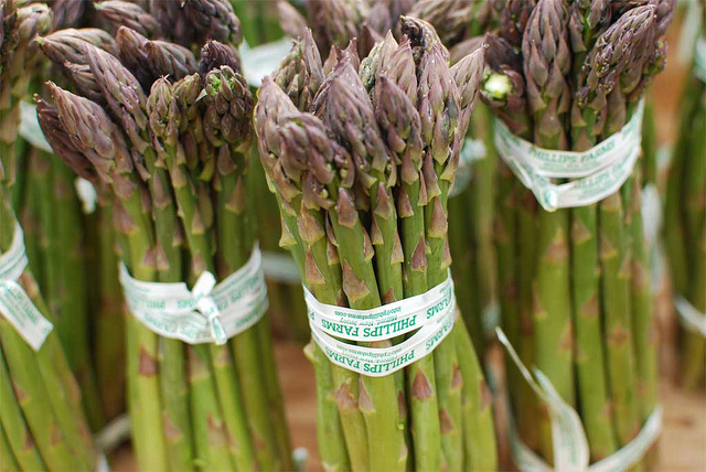 I secondi piatti con asparagi