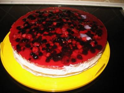 Semifreddo ai frutti di bosco