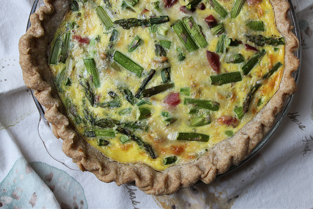 sfogliata di asparagi