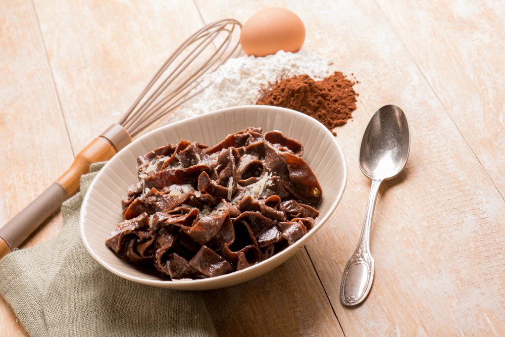 tagliatelle al cacao